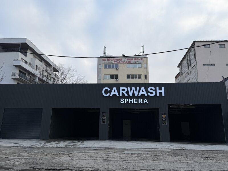 Spalator auto zona Barbu Vacarescu.